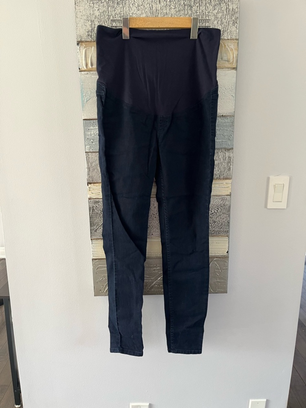 H&M dark blue Maternity Skinny Jeans